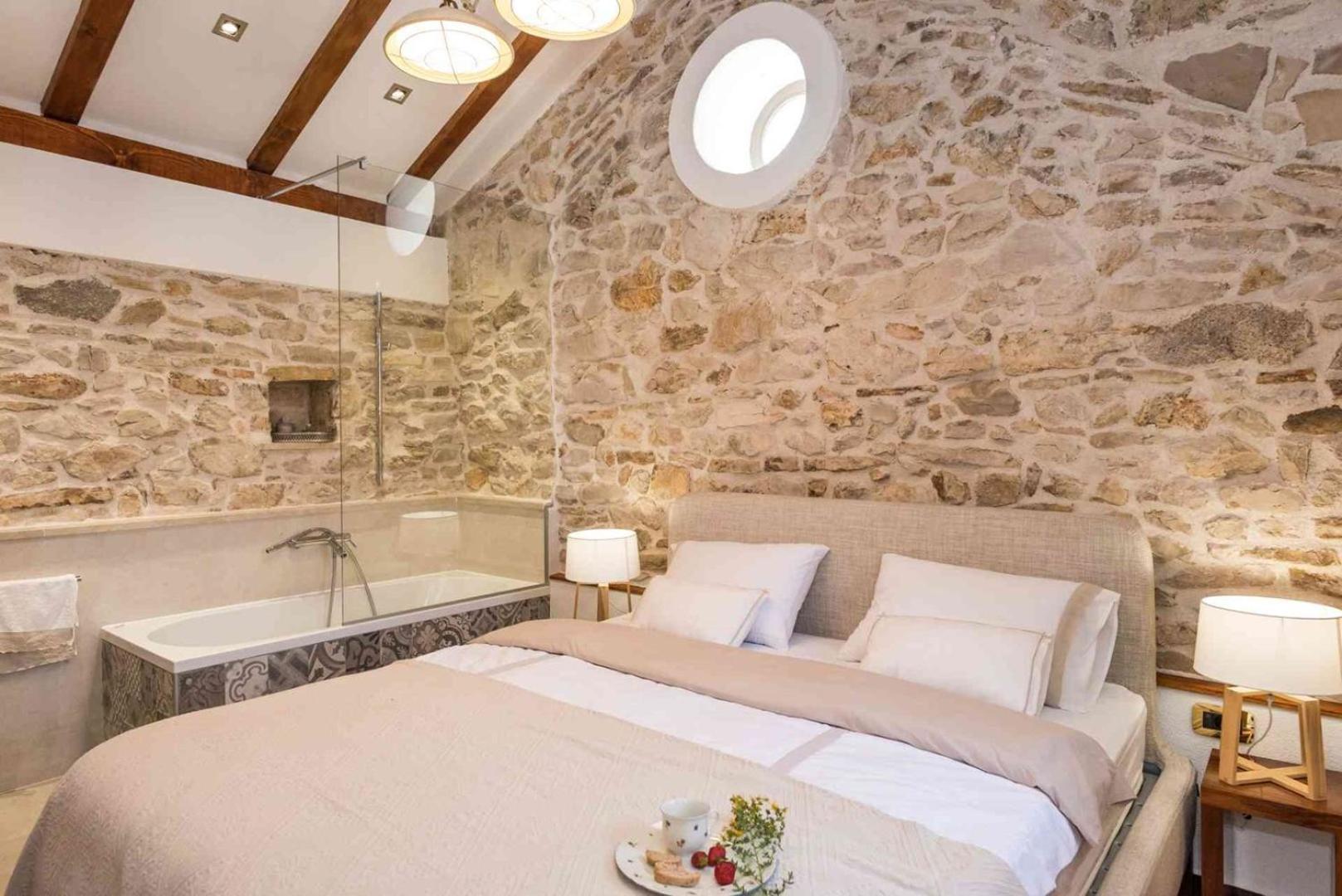 Luxury Villa Finessa Skradin 2 With Heated Pool, Jacuzzi And Sauna Bagian luar foto